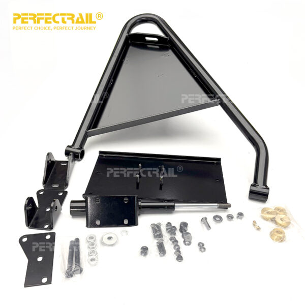 PERFECTRAIL Steel Spare Tire Carrier For Land Rover Defender